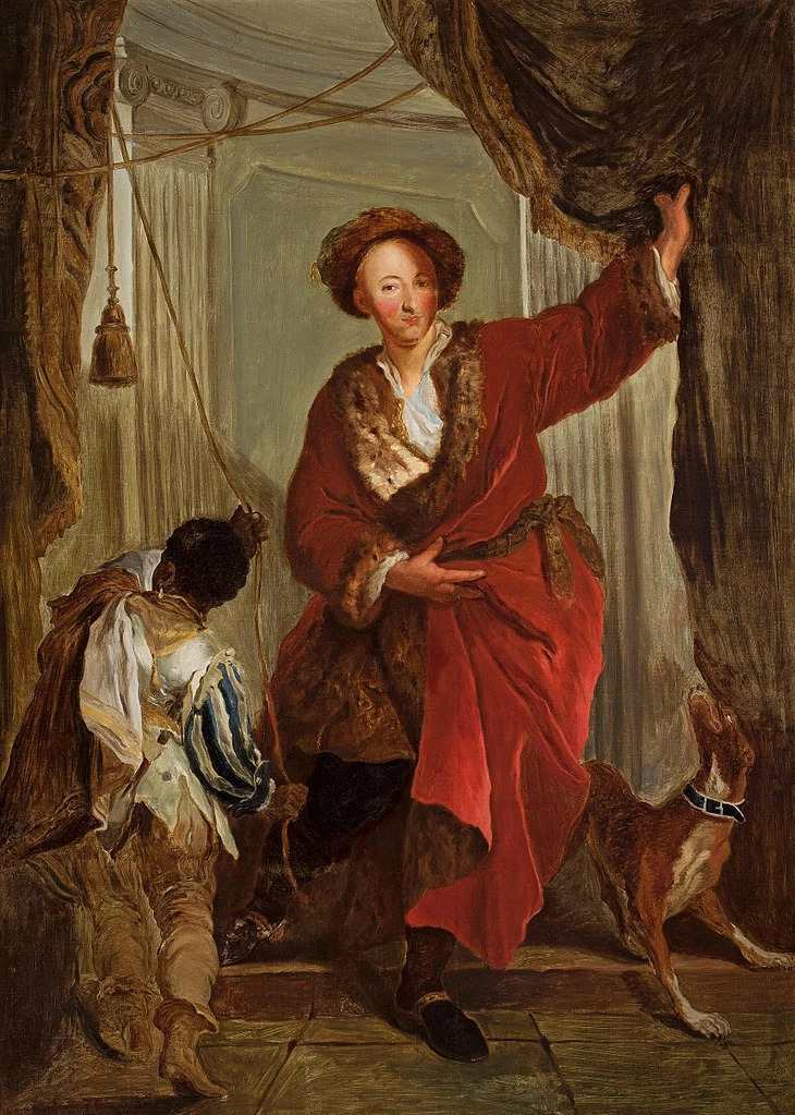 Ritratto di Friedrich Ernst von Knyphausen. - Museo Nazionale di Varsavia